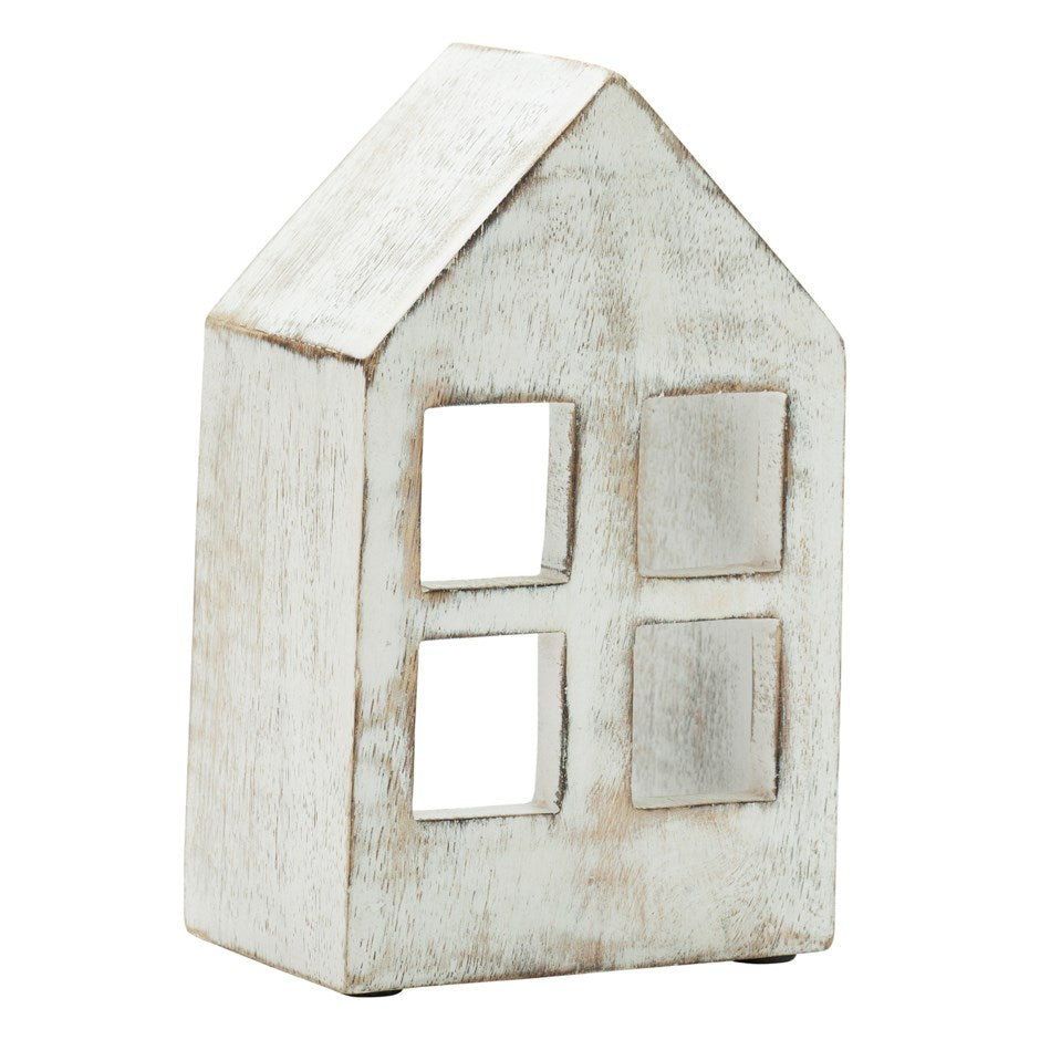 Orion Wooden House White L