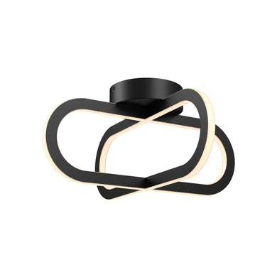 16 Inch Flushmount Double Vertical Ring