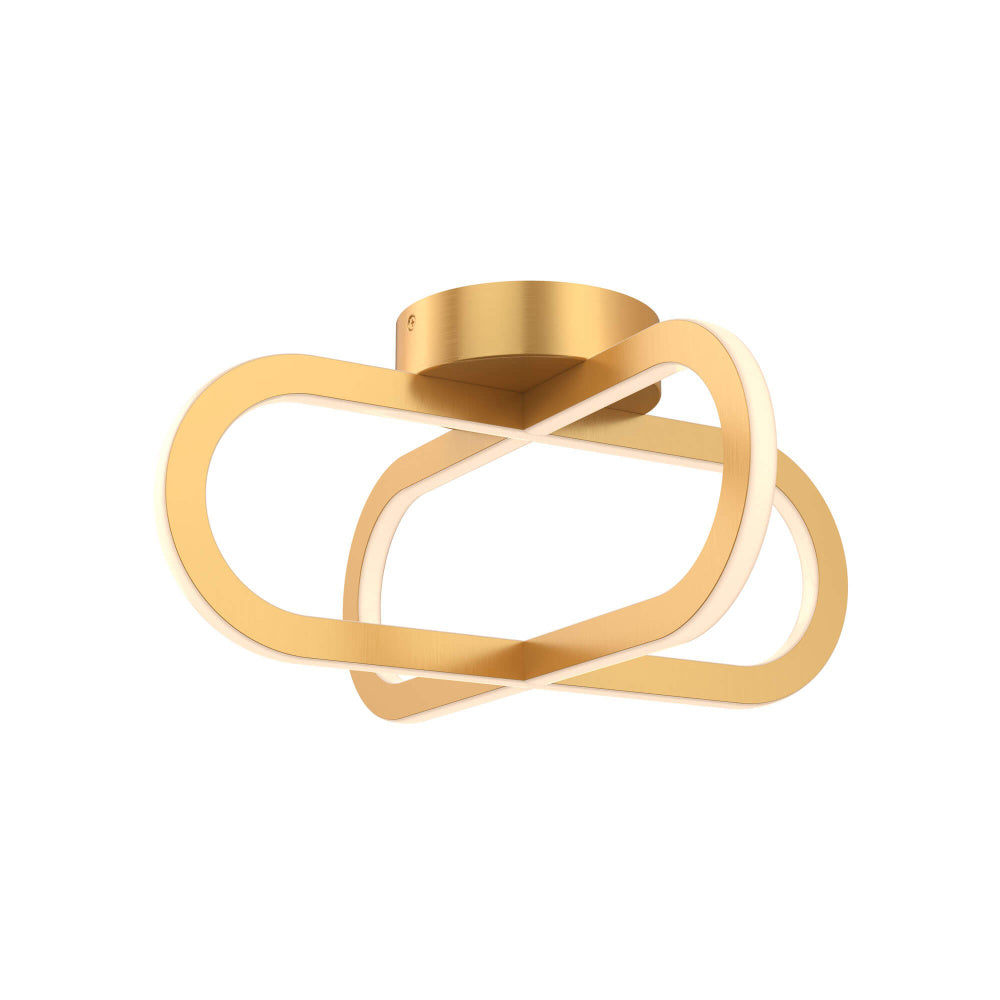 16 Inch Flushmount Double Vertical Ring