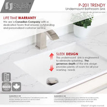 Load image into Gallery viewer, Trendy 18&quot; Undermount Sink
