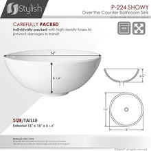 Load image into Gallery viewer, Showy 16&quot; Vessel Sink
