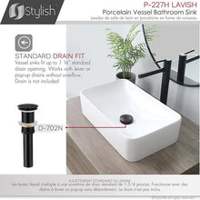Load image into Gallery viewer, Lavish 19&quot; Vessel Sink

