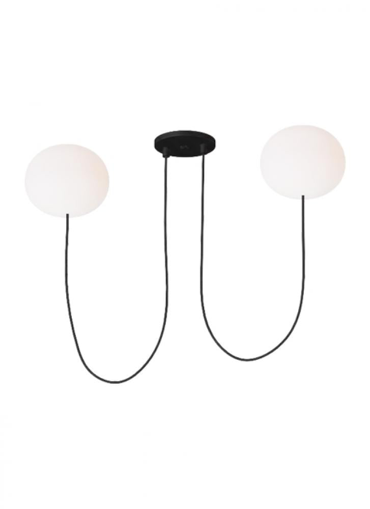 Helium Mini Chandeliers-PBCH35827 - by Visual Comfort & Co. Modern Collection