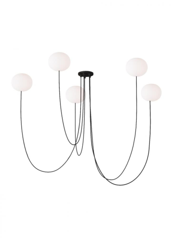 Helium Mini Chandeliers-PBCH36027 - by Visual Comfort & Co. Modern Collection