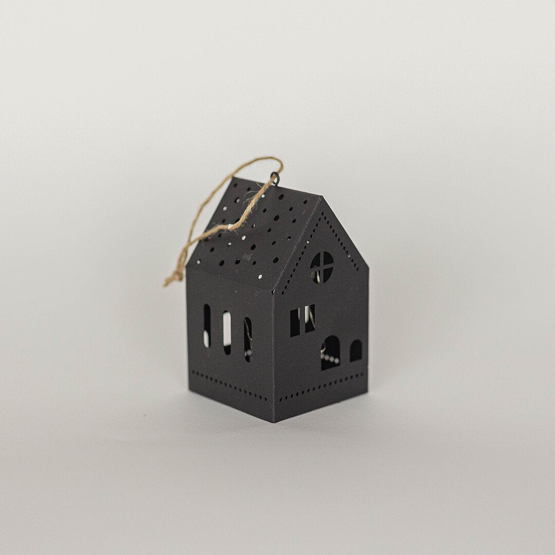 Metal House With LED Light