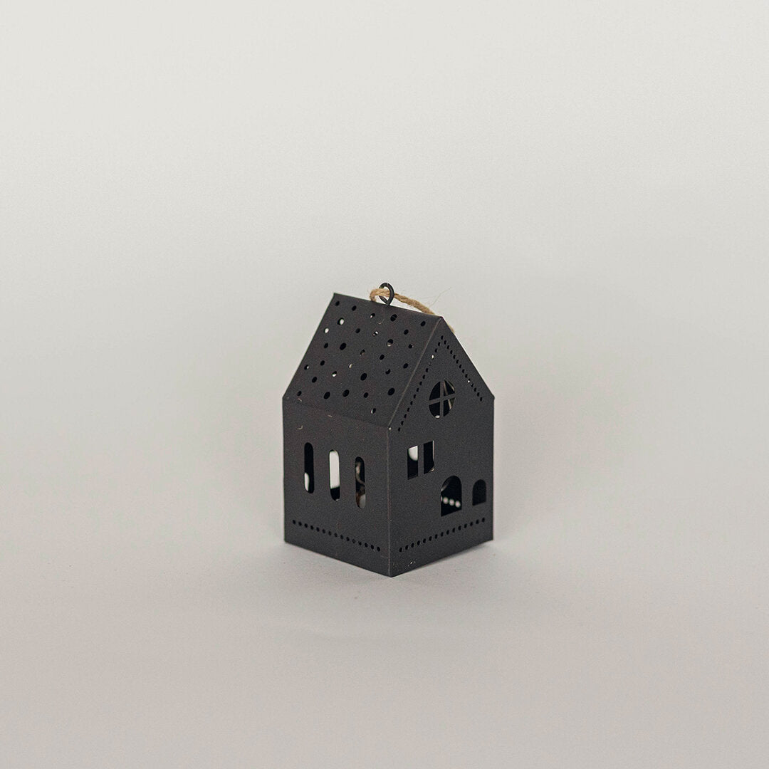 Metal House With LED Light