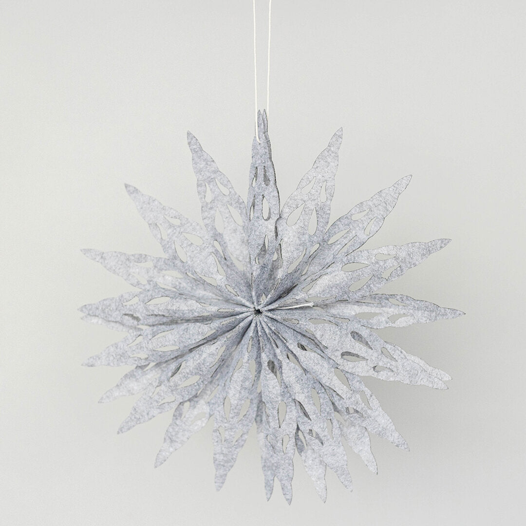 Fabric Snowflake Decoration