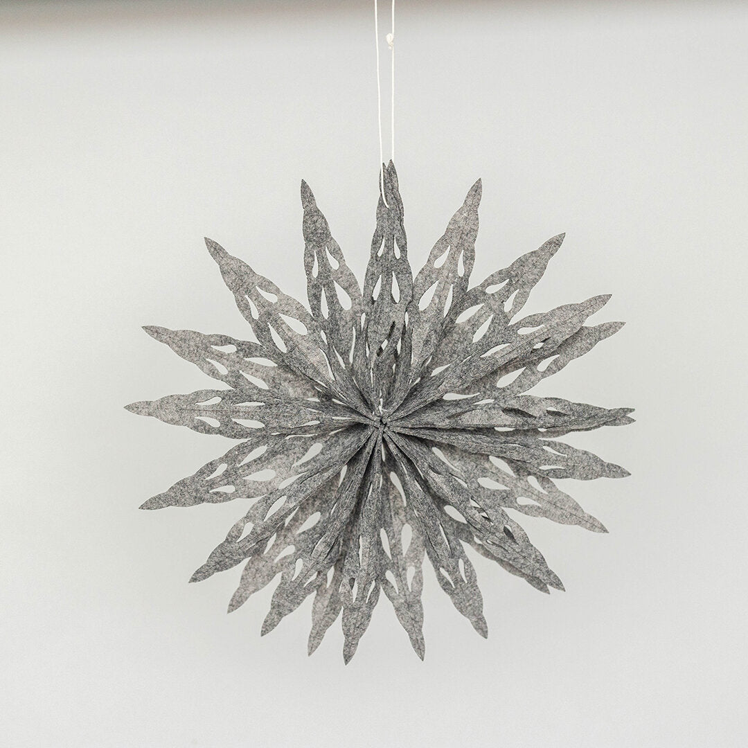 Fabric Snowflake Decoration