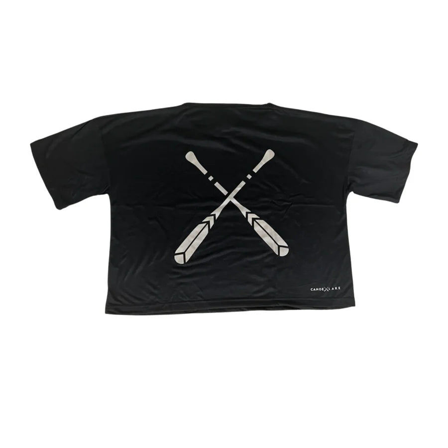 The Weekender Boxy Tee - Values - Black