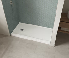 Load image into Gallery viewer, B3X 6032 Acrylic Alcove Shower Base with Left-Hand Drain in White
