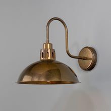 Load image into Gallery viewer, Paris Industrial Swan Neck Sconce (5 Finishes)
