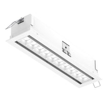 Load image into Gallery viewer, Recessed 5CCT Linear With 10 Mini Swivel Spot Lights
