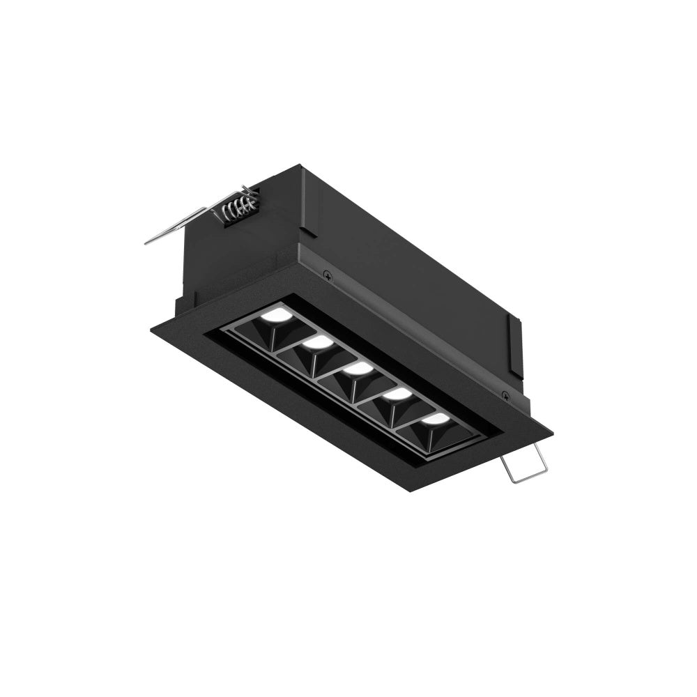 5 Light Microspot LED Recessed Down Light CCT