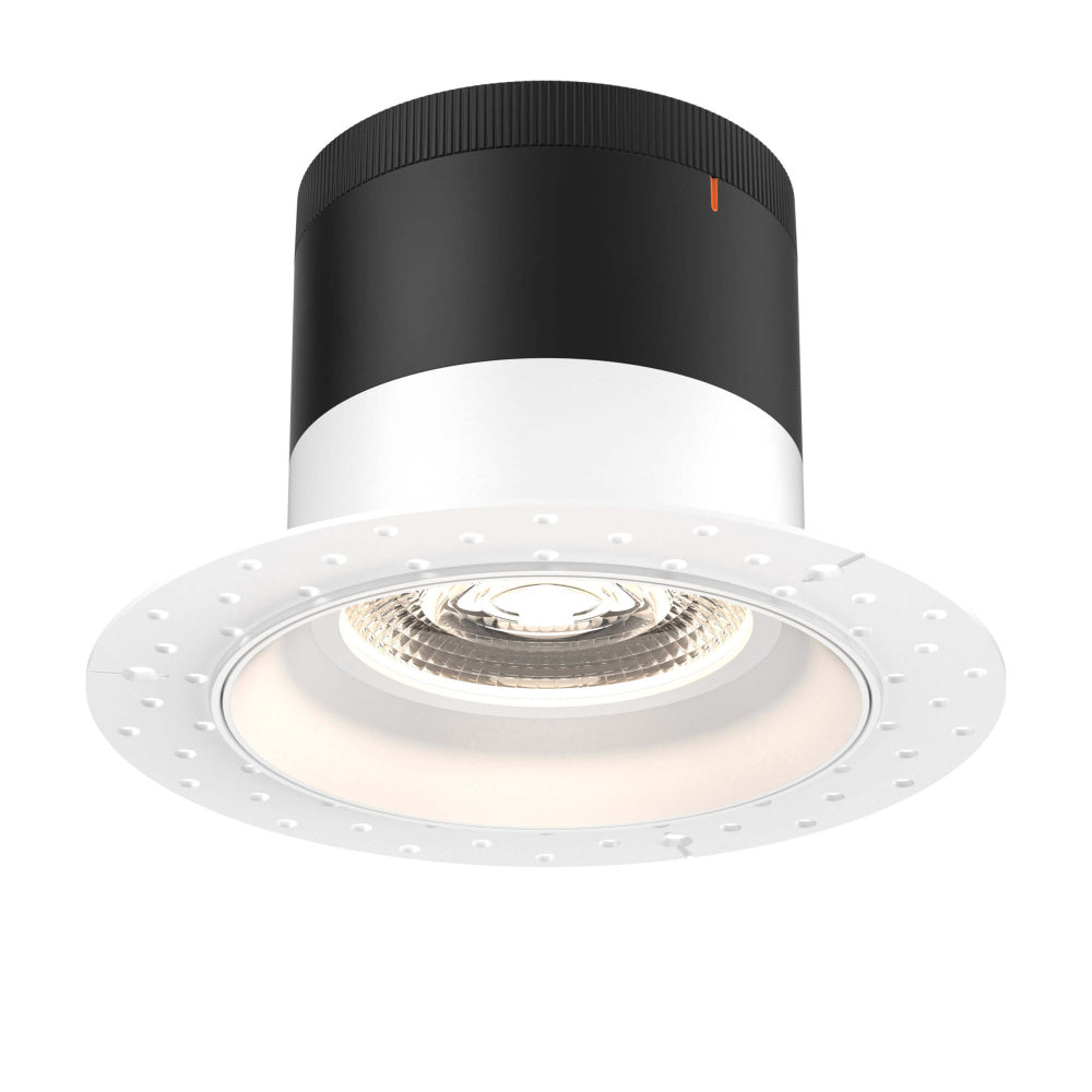 6in Modular Downlight, 5CCT, 35 Degree Beam Angle, Regressed, White, Trimless