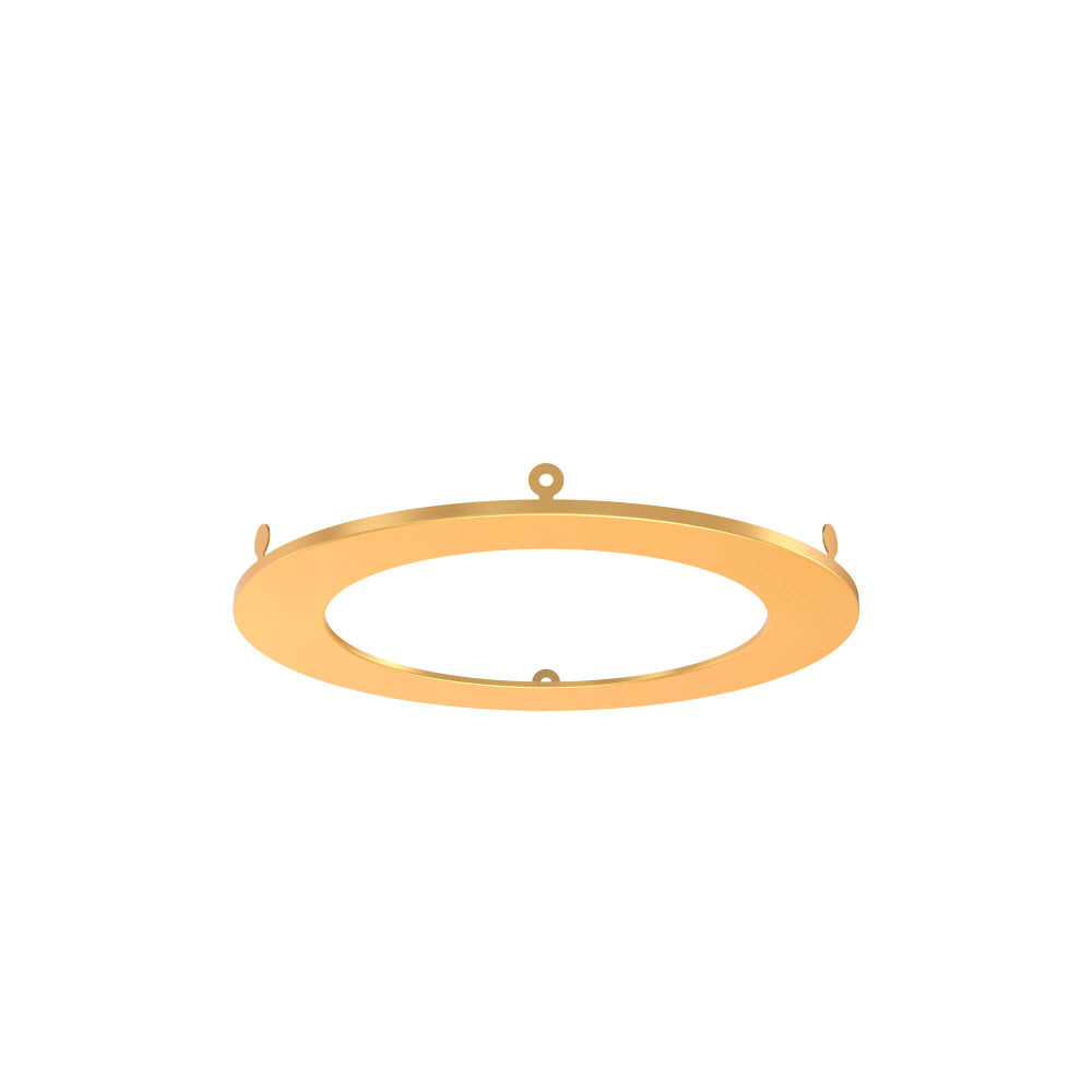 5in Trim Round, Gold