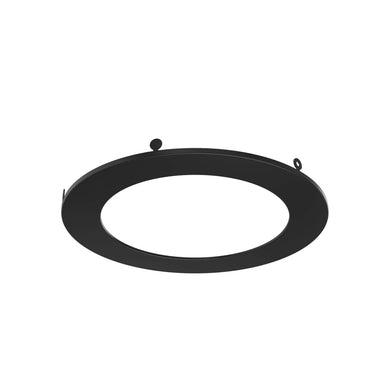 6in Trim Round, Black