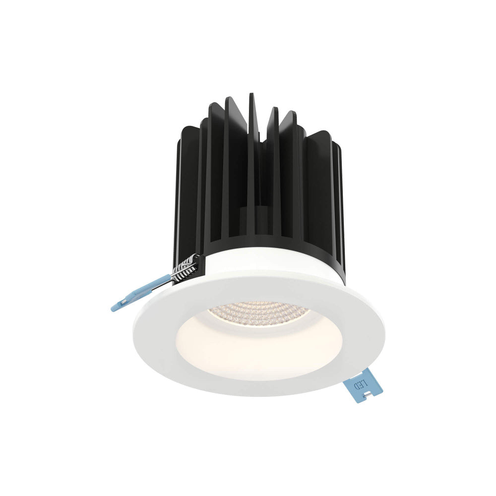 Round Regressed Recessed Light - High Power