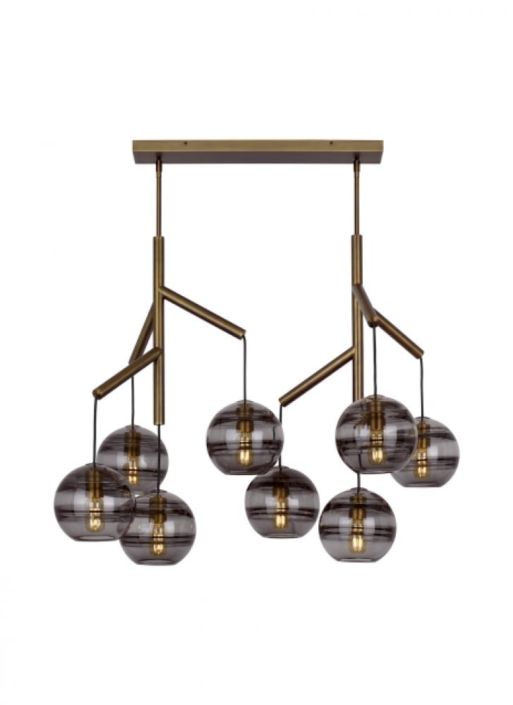 Chandeliers-Visual Comfort & Co. Modern Collection-700SDNMPL2