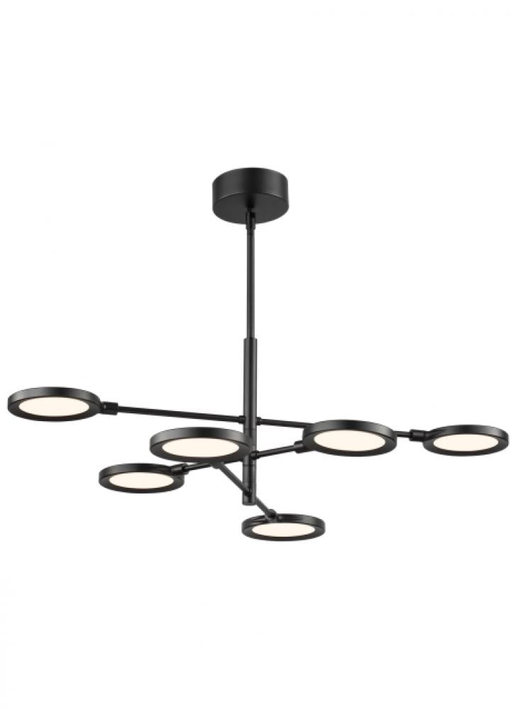 Chandeliers-Visual Comfort & Co. Modern Collection-700SPCT