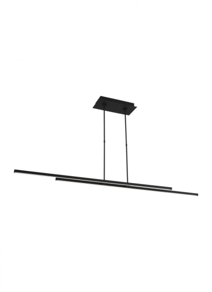 Chandeliers-Visual Comfort & Co. Modern Collection-700LSSTG260