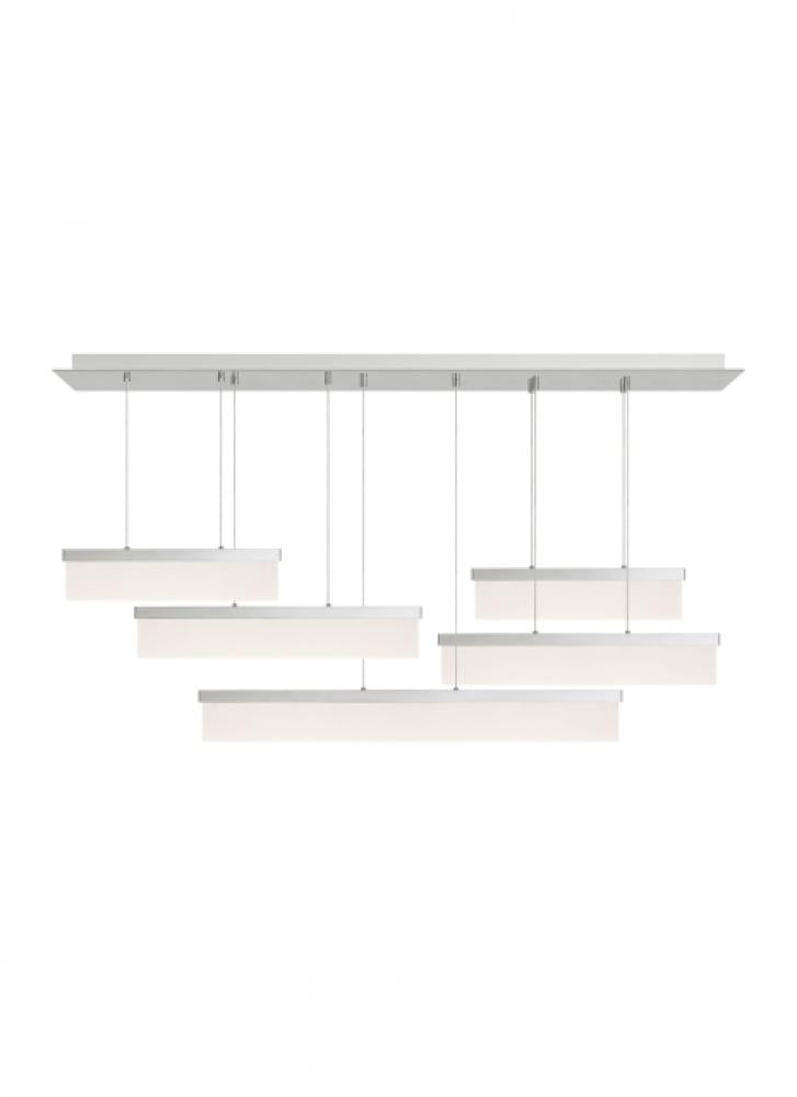 Chandeliers-Visual Comfort & Co. Modern Collection-700LSSWP
