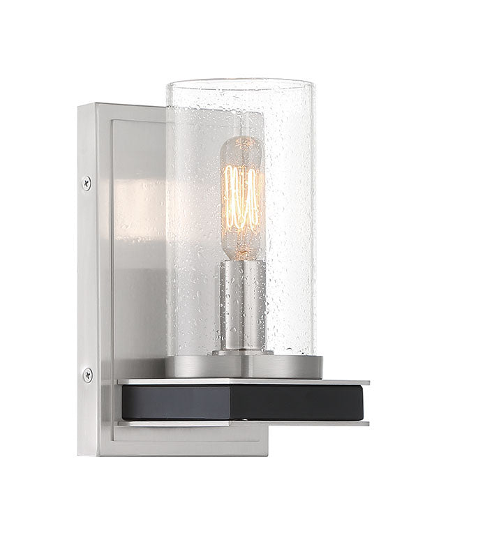 Cole's Crossing Wall Sconce in Brushed Nickel