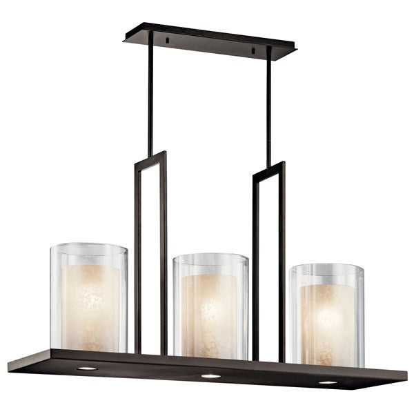Triad Linear Chandelier (2 Finishes)