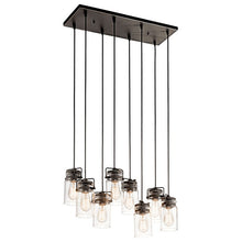 Load image into Gallery viewer, Brinley Light Linear Chandelier (2 Finishes)
