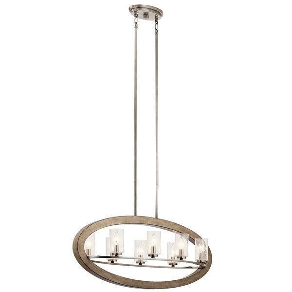 Grand Bank Oval Chandelier (2 Finishes)