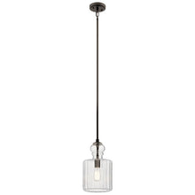Load image into Gallery viewer, Riviera 1 Light Pendant Brushed (2 Finishes)
