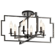 Load image into Gallery viewer, Downtown Deco Convertible Chandelier (2 Finishes)
