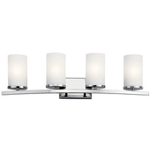 Load image into Gallery viewer, Crosby 4 Light Vanity Light (4 Finishes)
