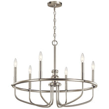Load image into Gallery viewer, Capitol Hill 6 Light Chandelier (2 Finishes)
