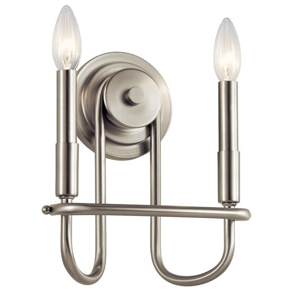 Capitol Hill Wall Sconce in Brushed Nickel