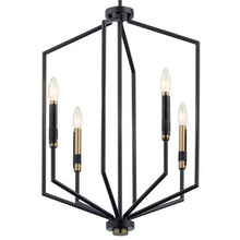 Load image into Gallery viewer, Armand 27&quot; Foyer Pendant in Black
