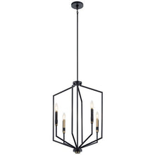 Load image into Gallery viewer, Armand 27&quot; Foyer Pendant in Black
