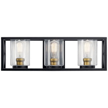 Load image into Gallery viewer, Moorgate™ Vanity Light with Clear Glass (2 Finishes)
