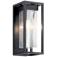 Load image into Gallery viewer, Mercer 16&quot; Wall Light Clear Seeded Glass (2 Finishes)
