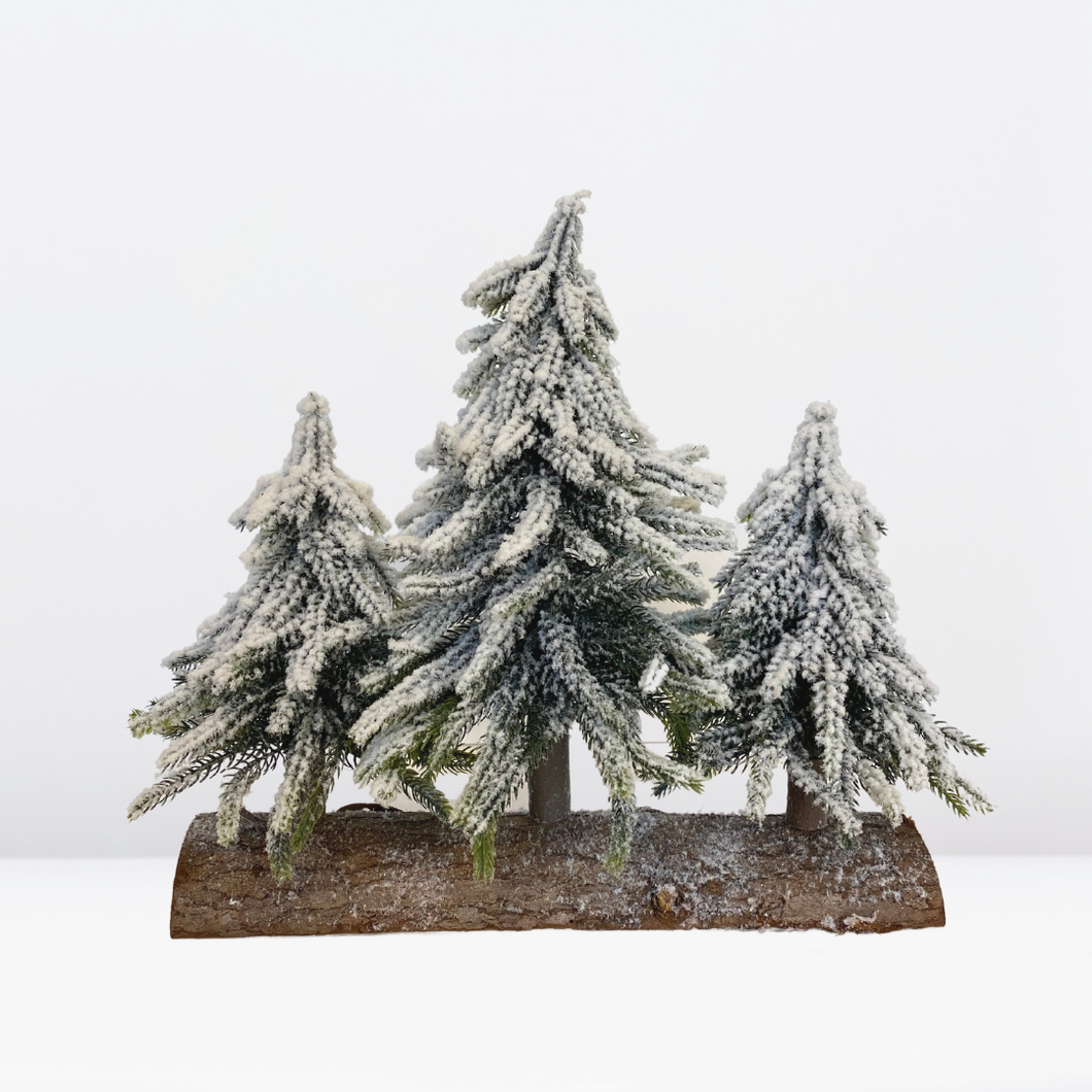 Frosted Fir Trio