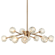 Load image into Gallery viewer, Rosa 36.5&quot; 12 Light Chandelier (3 Finishes)
