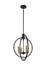 Load image into Gallery viewer, Odyssey 4 Light Pendant in Black
