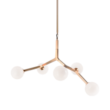 Load image into Gallery viewer, Rami 5 Light Chandelier (2 Finishes)
