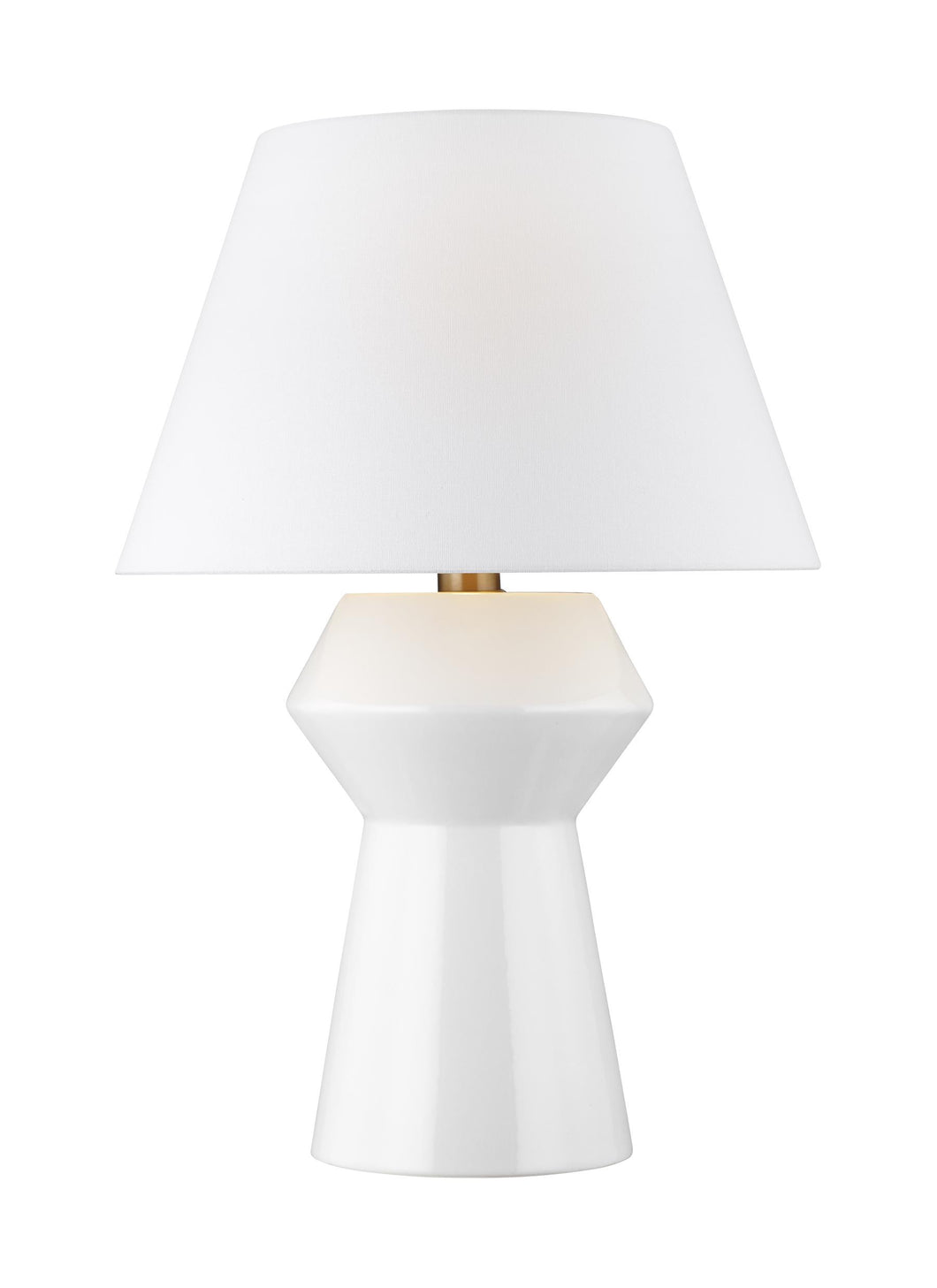 Abaco Inverted Table Lamp in Arctic White