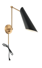 Load image into Gallery viewer, Butera Adjustable Wall Sconce (2 Finishes)
