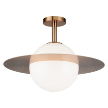 Load image into Gallery viewer, Saturn 20&quot; Semi-Flush Mount (2 Finishes)
