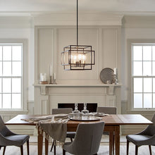 Load image into Gallery viewer, Taubert 4 Light Pendant in Black
