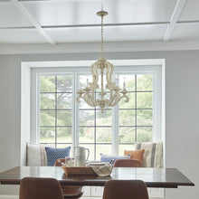 Load image into Gallery viewer, Hayman Bay Chandelier in Distressed Antique White
